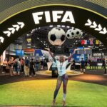 Love & Fashion Brand ambassador Joumessi Fifa at Fanatics fest